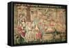 The Arrival of Vasco Da Gama in Calcutta, 20th May 1498-null-Framed Stretched Canvas