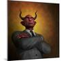 The Arrogance Of Evil-AlienCat-Mounted Art Print