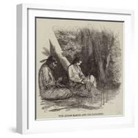 The Arrow-Maker and His Daughter-null-Framed Giclee Print