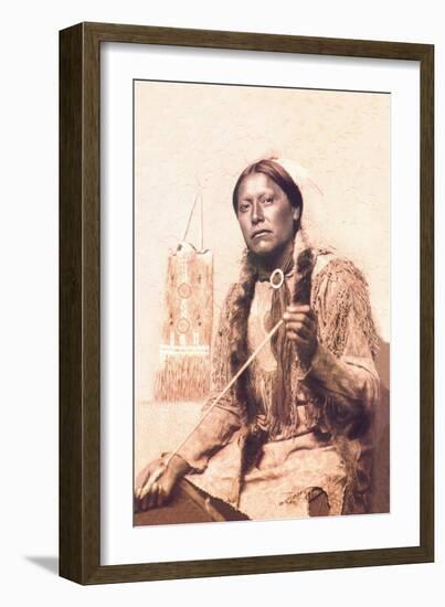 The Arrow Maker-Carl And Grace Moon-Framed Art Print