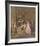 The Art Dealer Gersaint's Sign Board (left part)-Antoine Watteau-Framed Collectable Print