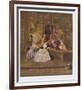 The Art Dealer Gersaint's Sign Board (right part)-Antoine Watteau-Framed Collectable Print