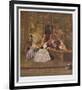 The Art Dealer Gersaint's Sign Board (right part)-Antoine Watteau-Framed Collectable Print