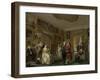 The Art Gallery of Jan Gildemeester Jansz, 1794-5-Adriaen de Lelie-Framed Giclee Print