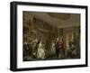 The Art Gallery of Jan Gildemeester Jansz, 1794-5-Adriaen de Lelie-Framed Giclee Print