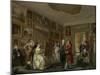 The Art Gallery of Jan Gildemeester Jansz, 1794-5-Adriaen de Lelie-Mounted Giclee Print