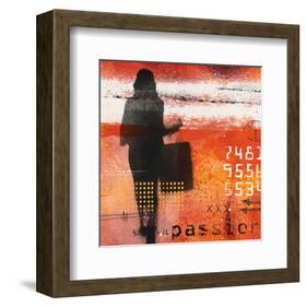 the Art Generation III-Lucy Cloud-Framed Art Print