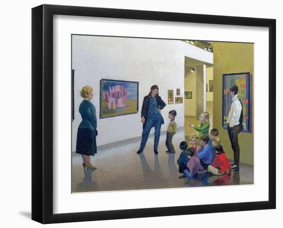 The Art Lesson, Calais-Osmund Caine-Framed Giclee Print