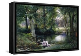 The Art Lesson-Wilhelm Trautschold-Framed Stretched Canvas