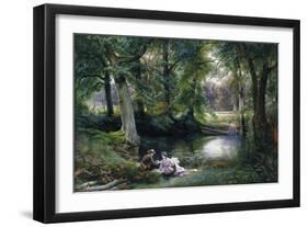 The Art Lesson-Wilhelm Trautschold-Framed Giclee Print