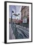 The Art Nouveau Metro Entrance at Saint Michel, Paris, France, Europe-Julian Elliott-Framed Photographic Print