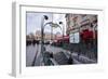 The Art Nouveau Metro Entrance at Saint Michel, Paris, France, Europe-Julian Elliott-Framed Photographic Print