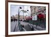 The Art Nouveau Metro Entrance at Saint Michel, Paris, France, Europe-Julian Elliott-Framed Photographic Print