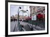 The Art Nouveau Metro Entrance at Saint Michel, Paris, France, Europe-Julian Elliott-Framed Photographic Print