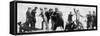 The Art of Bartitsu - Weapon in a Crowd-null-Framed Stretched Canvas