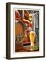 The Art of Beer - Brewery Scene-Lantern Press-Framed Art Print