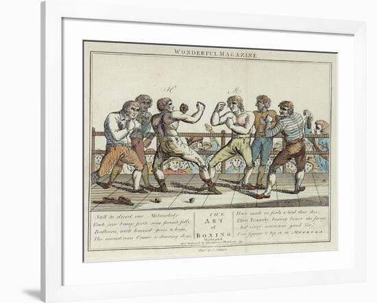 The Art of Boxing-null-Framed Giclee Print