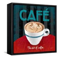 The Art of Coffee-Anastasia Ricci-Framed Stretched Canvas