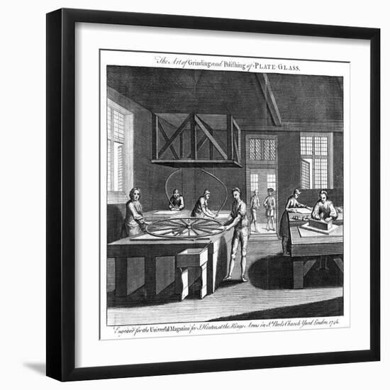 The Art of Grinding and Polishing of Plate-Glass, 1748-null-Framed Giclee Print