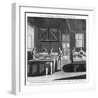 The Art of Grinding and Polishing of Plate-Glass, 1748-null-Framed Giclee Print