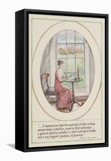 The Art of Letter Writing, 2007-Caroline Hervey-Bathurst-Framed Stretched Canvas