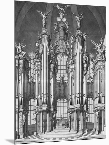 The Art of Organ Building; L'Art Du Facteur D'Orgues-Francois Bedos de Celles-Mounted Giclee Print