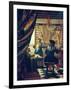 The Art of Painting (The Artist's Studio). About Um 1666/68-Johannes Vermeer-Framed Giclee Print