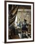 The Art of Painting (The Artist's Studio), C. 1666-68-Johannes Vermeer-Framed Giclee Print