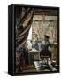 The Art of Painting (The Artist's Studio), C. 1666-68-Johannes Vermeer-Framed Stretched Canvas