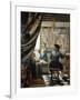 The Art of Painting (The Artist's Studio), C. 1666-68-Johannes Vermeer-Framed Giclee Print