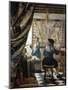 The Art of Painting (The Artist's Studio), C. 1666-68-Johannes Vermeer-Mounted Premium Giclee Print