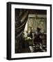 The Art of Painting-Johannes Vermeer-Framed Giclee Print