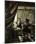 The Art of Painting-Johannes Vermeer-Mounted Giclee Print