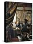 The Art of Painting-Johannes Vermeer-Stretched Canvas