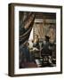 The Art of Painting-Johannes Vermeer-Framed Giclee Print