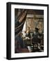 The Art of Painting-Johannes Vermeer-Framed Giclee Print