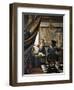 The Art of Painting-Johannes Vermeer-Framed Giclee Print