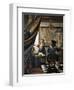 The Art of Painting-Johannes Vermeer-Framed Giclee Print