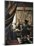 The Art of Painting-Johannes Vermeer-Mounted Giclee Print