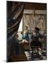 The Art of Painting-Johannes Vermeer-Mounted Giclee Print