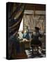 The Art of Painting-Johannes Vermeer-Stretched Canvas