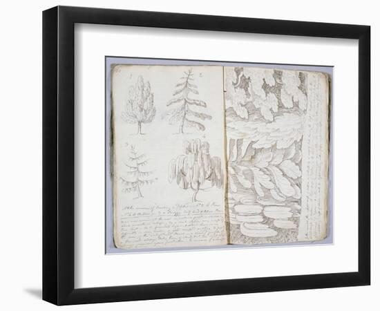 The Art of Sketching', 1801-Archibald Robertson-Framed Giclee Print