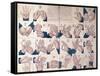 The Art of Talking with the Fingers', Sign Language Alphabet-null-Framed Stretched Canvas