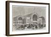 The Art-Treasures Exhibition Building, Manchester, Exterior-Percy William Justyne-Framed Giclee Print