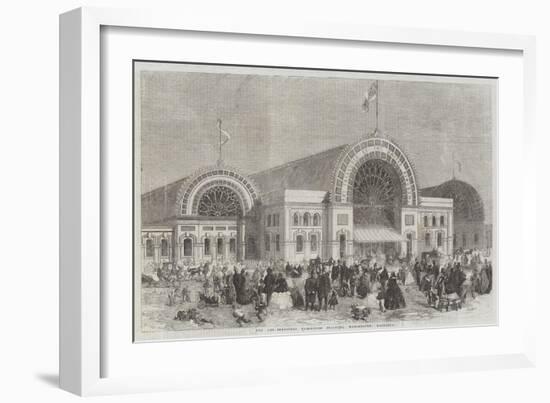 The Art-Treasures Exhibition Building, Manchester, Exterior-Percy William Justyne-Framed Giclee Print