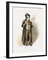 The Artful Dodger, Illustration from 'Character Sketches from Charles Dickens', C.1890-Joseph Clayton Clarke-Framed Giclee Print