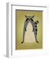 The Artful Raccoon-John Golden-Framed Giclee Print