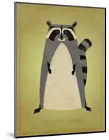 The Artful Raccoon-John Golden-Mounted Giclee Print