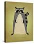 The Artful Raccoon-John Golden-Stretched Canvas