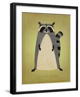 The Artful Raccoon-John W^ Golden-Framed Art Print